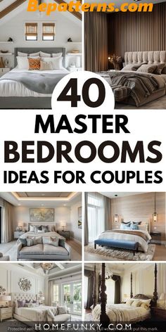 Bedroom Refresh Ideas: Modern Decor to Boost Your Mood Modern Luxury Bedroom Decor, Apartment Bedroom Ideas For Couples, Stylish Master Bedrooms, Beautiful Bedrooms Master, Luxury Bedroom Decor, Modern Luxury Bedroom, Bedroom Decorations, Luxury Bedroom Master, Luxury Bedroom