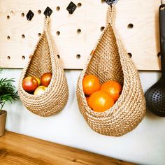 These baskets are really decorative and natural. Hanging baskets are made of jute. This is a natural eco-friendly material. You can store onions, potato, apple, orange, garlic, nuts or fruits in this hanging baskets. Set of baskets also good as a plant holder. You can put other materials according to your needs. Please pay attention to the size of the baskets and make sure you choose the size you need. FOR SMALLER SIZES (S,M,L,XL) PLEASE CLICK THE LINK BELOW https://www.etsy.com/listing/11740302 Hanging Baskets Kitchen, Hanging Wall Baskets, Rustic Baskets, Crochet Storage Baskets, Jute Hanging, Wall Baskets, Crochet Storage, Jute Basket, Kitchen Baskets