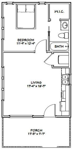 the floor plan for a two bedroom apartment with an attached bathroom and living room area