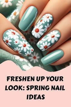 Spring Nails 2024, Spring Nail Designs 2024, Winter Acrylics, Fresh Manicure, Nail Bling, Pastel Nail Art, Yellow Nail Art, Simple Spring Nails, Yellow Nails Design