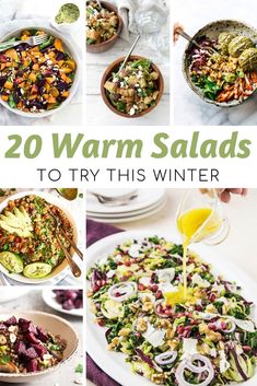 20 warm salads to try this winter with the help of your family and friends