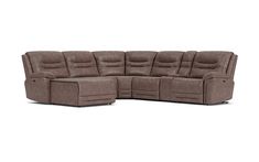 The perfect place to relax and unwind is the Splash 6 Piece 2 Power Chaise Sectional in Gray, Right Facing. Astonishingly comfortable semi-attached foam cushions were simply made to sink in to, and the power recline means you’ll look forward to your favorite spot every day. When it comes to movie nights, you’ve all got the best seat in the house. So power down and put your feet up. You’ve earned a cozy night in!Product Details:• Frame constructed of wood for long-lasting durability• Neutral gray looks right at home with any decor• Sinuous spring seat support has the perfect balance between firm and comfortableDimensions:• 125”W x 112”D x 42”H Sectionals Living Room, Wood Frame Construction, Youth Bedroom, Perfect Living Room, Furniture Shopping, Creature Comforts, Soft Brown, Chaise Sectional, Living Room Sectional