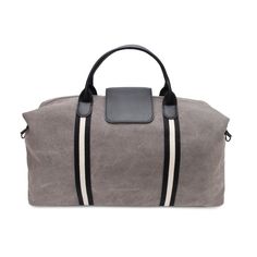 The Original Duffel is a versatile bag that flows easily from travel to everyday. This casual, cool Holdall has a roomy interior that can comfortably hold enough for a long weekend, yet is still compact enough to throw on your passenger seat. This classic, cotton canvas bag features a long removable strap, vegan leather accents, and a satin lined interior. Available Colors: Black-2269, Off-White-2270, Military Green-2271, Navy Blue-2380, and Grey-2581. (#2269-2271, 2380, 2581) •Dimensions: 24"L x 10"W x 14"H Wallet Storage, Oprahs Favorite Things, Passenger Seat, Duffel Bags, Wallet Organization, Leather Accents, Money Clip Wallet, Long Weekend, Military Green