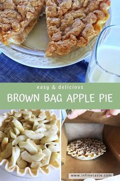 steps on how to make apple pie Apple Pie In A Bag Recipe, Juicy Apple Pie, Easy Pie Recipe, Apple Pie Filling Recipes, Apple Pie Recipe Easy, Apple Crumble Pie, Crumble Pie, Homemade Apple Pie, Best Apple Pie