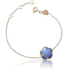 Pasquale Bruni  - Petit Joli Bracelet in 18k Rose Gold with Blue Moon (White Agate and Lapis Lazuli doublet), White and Champagne Diamonds Nature And Women, Pasquale Bruni, Auckland Nz, Carnelian Ring, White Agate, Rose Gold Bracelet, Champagne Diamond, Bracelet Collection, Rock Crystal