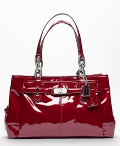 Coach + red = <3<3<3 Discount Coach Bags, Coach Bags Outlet, Cheap Coach Bags, Red Purses, Coach Outlet, Coach Purse, Coach Leather, Coach Swagger Bag