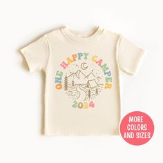 One Happy Camper Shirt, Camping 1st Birthday Outfit, One Happy Camper Matching Family Tees, Camp Mommy and Me Shirts, One Happy Camper Camping 1st Birthday, One Happy Camper, Happy Camper Shirt, Mommy And Me Shirts, 1st Birthday Outfit, Mommy And Me Shirt, 1st Birthday Outfits, Family Tees, Fun Size