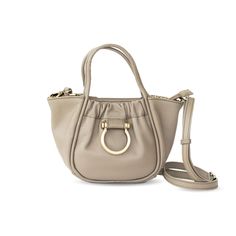 Lily Crossbody - Putty Oil Leather | Sapahn. Chic Everyday Luxury Crossbody Satchel, Chic Beige Bucket Bag With Gold-tone Hardware, Chic Taupe Leather Bucket Bag, Chic Everyday Luxury Crossbody Bucket Bag, Chic Cream Crossbody Bucket Bag, Chic Everyday Bucket Bag With Metal Hardware, Chic Taupe Satchel With Gold-tone Hardware, Chic Taupe Bucket Bag For Daily Use, Chic Taupe Bucket Bag For Everyday