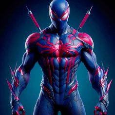 the amazing spider - man character is shown in this image