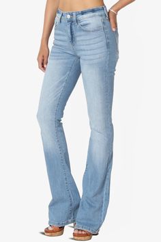 A bootcut silhouette balances your figure and creates mile-long legs in stretch-denim jeans gently faded for a perfectly worn-in look. This mid-rise pair has a touch of stretch and is whiskered and distressed for a lived-in feel. Complete this casual pair for polish with a fitted top.Whiskered, faded, mild distressed, stretch denim bootcut jeansZip fly with button closure, five-pocket silhouette, belt loops, mid riseFitted through hip and thigh; boot-cut opening, Versatile stone washFits true to Light Wash Distressed Mid-rise Flare Jeans, Mid-rise Light Wash Distressed Flare Jeans, Faded Distressed Mid-rise Flare Jeans, Mid-rise Washed Flare Jeans For Fall, Faded Fall Flare Jeans, Fall Faded Flare Jeans, Mid-rise Faded Flare Jeans, Faded Washed Mid-rise Flare Jeans, Mid-rise Faded Washed Flare Jeans