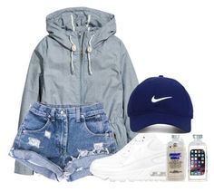 Nike Huarache Outfit, Huarache Outfit, Mode Pastel, Outfit Shorts, Teenage Outfits, Basic Fashion, Tall Fashion, Nike Windbreaker, Outfit Trends