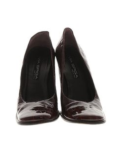 Via Spiga Heels Size: 11 Shoes - used. 100% Leather | Via Spiga Heels: Brown Shoes - Size 11 Heels Brown, Size 11 Heels, Brown Shoes, Brown Heels, Brown Shoe, Women Handbags, The 100, Handbags, Heels