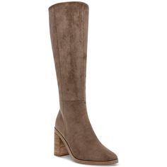 DV Dolce Vita's Flapper is the boot to elevate your fall wardrobe. Sleek lines, paired with a sturdy block heel, to keep you looking stylishly on trend. Size: 6.  Color: Brown.  Gender: female.  Age Group: adult. Tall Boots With Stacked Heel For Fall, Fall Tall Boots With Stacked Heel, Casual Knee-high Boots With Stacked Heel For Winter, Winter Boots With Stacked Heel And High Shaft, Fall High Shaft Suede Heeled Boots, Fall Suede High Shaft Heeled Boots, Fall Suede Heeled Boots With High Shaft, Brown High Shaft Heeled Boots For Fall, Casual Knee-high Boots With Block Heel For Fall