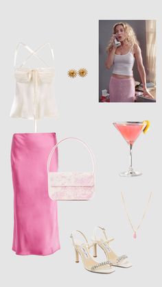 Going out Carrie Bradshaw inspired outfit #carriebradshaw #cosmopolitan #satc #outfit Outfit Shuffles, Carrie Bradshaw Outfits, Carrie Bradshaw Style, Famous Outfits, Clubbing Outfits, Trendy Halloween Costumes, Outfit 90s, Carrie Bradshaw