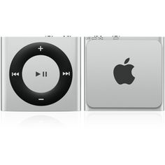 an apple product is shown with the new ipod logo on it's front and side