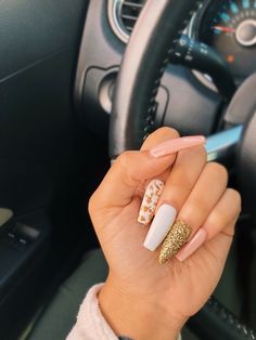 Gel Acrylic Nails, New Nail Designs, Nagel Tips, Latest Nail Art, Shellac Nails, Glitter Acrylics, Acrylic Nail Art, Acrylic Nails Coffin, Gorgeous Nails