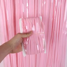 Transform your event into a stylish affair with our Pink Pastel Fringe Curtains. These stunning fringe curtains in pastel pink are the perfect addition to your party decor, whether you're celebrating a birthday, bachelorette party, baby shower, or setting up a chic photobooth. 🎉 Party Transformation: These fringe curtains effortlessly transform any space, creating a chic and elegant ambiance for your celebration. 🌸 Pastel Perfection: The soft pastel pink color adds a touch of sophistication and charm to your event, creating a delightful atmosphere. 📸 Photobooth Ready: Set up an Instagram-worthy photobooth backdrop that will capture beautiful memories and keep your guests entertained. 🍼 Versatile Decor: Suitable for birthdays, bachelorette parties, baby showers, and more, these curtains Photo Booth Wall, Foil Curtain, Baby Shower Photo Booth, Fringe Backdrops, Curtain Backdrops, Wedding Shower Decorations, Background Diy, Baby Shower Photos, Barbie Birthday