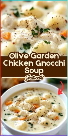 Craving Olive Garden’s famous chicken gnocchi soup? Now you can recreate it at home! This copycat recipe delivers the same creamy, comforting flavors with easy-to-follow steps and simple ingredients. Perfect for cozy family dinners or a comforting solo meal, this hearty soup is packed with flavor and sure to be a hit!