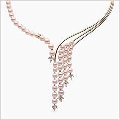 Yoko London 18ct yellow gold necklace with Akoya pearls and diamonds from the Aurelia Collection. Free global shipping. earrings with Freshwater pearls and diamonds from the Trend Collection. Pearl Diamond Pendant, The Bling Ring