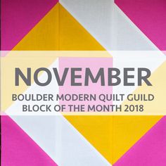 a poster with the words november in black and white, on top of a colorful background