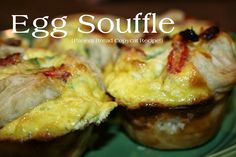 an egg souffle on a green plate with the words, panera bread copycat recipe?