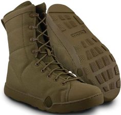 The Altama Coyote Maritime Assault 8" Boot was made for all tactical water operations. This boot has a fin friendly fit and will fit just about any dive fin used by militaries worldwide. The sole of these tactical water boots are made from SEAL Rubber; one of the stickiest, high traction rubbers on teh market today for maximum slip resistance in wet conditions. Features: Specifically designed for all tactical water operations High abrasion, quick drying 1000D Cordura quarter panels offered in both solid colors and Multicam Brass speed lacing hooks maintain a snug and secure fit Air mesh linings help wick away sweat and other moisture quickly from your foot Non-shine rust-proof lace hardware will not break on the battlefield Full length one piece ABS shank provides stability and support whe Water Boots, Ems Bag, Tactical Duffle Bag, Rescue Tools, Survival Accessories, Molle Accessories, Hiker Gifts, Tactical Shoes, Police Gear