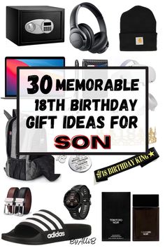 Your son will love these birthday gift ideas especially for his 18th party! #bestparentsever Son 18th Birthday Gift Ideas, 18th Birthday Party Ideas For Him, 18th Birthday Party Ideas For Men, 19th Birthday Gift Ideas For Guys, 17th Birthday Boy Ideas, 16 Birthday Gift Ideas For Boys, 18th Birthday Ideas For Son, 18th Birthday Present Ideas For Boys, 18th Birthday Gift Ideas For Boys