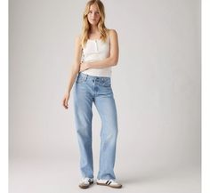 501® '90s Lightweight Women's Jeans - Medium Wash | Levi's® US Levi 501 Jeans Women Outfit, 501 Levis Women Outfits, Levis 501 Outfit, Levi 501 Jeans Women, 501 Outfit, Levis Jeans 501, Lightweight Jeans, Levi Jeans Women, Levi’s 501