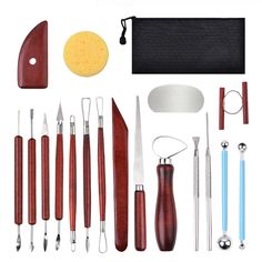 a variety of tools are displayed on a white background