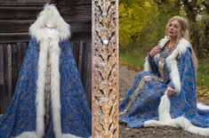 Welcome to Makosh brand viking store. I make only handmade clothes and embroider according to ancient rules only from natural fabrics. The unique Fantasy Costume Queen wedding set was designed in my workshop. Natural wild linen and white eco llama fur. Truly you will win all the love of circles and the highest places in festival. You can order this model kit in different fabrics and sizes. All your questions you can write to me in a message. I will answer any questions and gladly tell you about Norse Costume, Priestess Dress, Wedding Dress Linen, Viking Wedding Dress, Handfasting Wedding, Ceremony Script, Queen Wedding, Medieval Cloak, Linen Wedding Dress