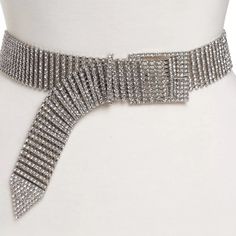 Best-Selling Farrah Belt, Nwot - Adjustable Metal Base Gives Shape To Shiny Crystal Stones. Designed To Be Worn Around The Waist. Details: Waist Belt One Size Fully Adjustable Strap Width 1.5” Buckle Height: 1.8” Metal Base With Crystal Stones Imported Sizing: 40” No Holes, Buckle Point Can Be Placed Anywhere Gold Belt Buckle, B Low The Belt, Fendi Accessories, Crystal Belt, Gold Belts, Suede Belt, Michael Kors Accessories, Western Belts, Wide Belt