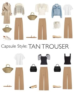 Minimal Neutral Outfit, Spring Outfits Germany, Neutral Trousers Outfit, Neutral Tone Outfits Women, Neutral Outfits Women Casual, Parisian Work Outfit, Minimal Elegant Style, Spring Wardrobe Essentials 2023, Neutral Outfits Women Classy