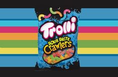 troll's soury gummy bears are in the bag