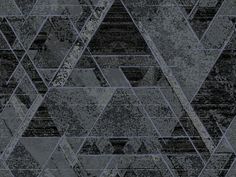 an abstract black and grey background with triangles