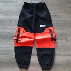 Nwt Japanese Streetwear Brand Jogger Chino Sweat Pants Black Orange White Size Xl. Brand New With Tags Never Worn. Drawstring Adjustable Waist. 2 Side Entry Pockets. 1 Rear Pocket. 2 Side Knee Pockets With Buckles. Cuffed Waist And Ankles. Size Xl Black Orange Ships Next Day Check Other Listings: Nike Adidas Yeezy Polo V Lone Jordan 1 Tommy Gucci Coach Japanese Brand Streetwear Cotton Pants With Contrast Color, Contrast Color Cotton Pants For Streetwear, Black Cotton Cargo Pants For Fall, Black Streetwear Pants With Contrast Color, Black Pants With Contrast Color For Streetwear, Baggy Black Patchwork Pants, Casual Black Pants With Contrast Color, Black Cotton Pants With Contrast Color, Sporty Black Cargo Pants For Fall