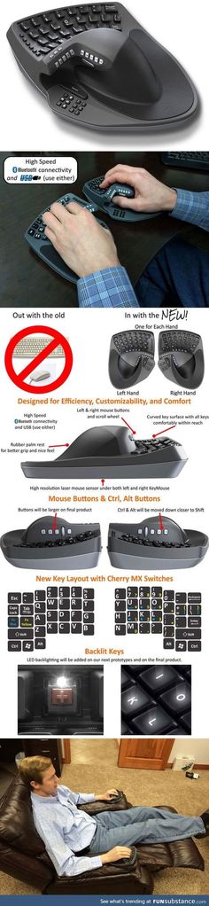 an image of a computer keyboard and mouse with instructions on how to set up it