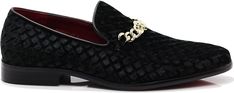 This dress loafer is perfect for formal occasions. Crafted from luxuriously soft Black Satin and featuring a classic Tuxedo and Gold Chain detail, it's a timeless yet modern style statement. Ideal for events such as a wedding or graduation. 100% Polyester Platform measures approximately .25" Luxury and classic style Heel: 0.5" approximate Gold Chain Dress, Classic Tuxedo, Chain Dress, Dress Loafers, Winter Knit Hats, Boot Accessories, Style Statement, Winter Knits, Vintage Rhinestone