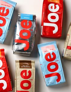 five different types of dole bags on a white surface with the word dole written in red