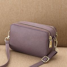 Large Capacity Purple Crossbody Bag, Purple Large Capacity Crossbody Bag, Purple Rectangular Shoulder Bag With Zipper, Purple Crossbody Bag With Zipper Closure, Elegant Purple Bag With Zipper Closure, Elegant Purple Bags With Zipper Closure, Chic Purple Bag With Zipper Closure, Purple Office Crossbody Shoulder Bag, Purple Shoulder Bag For Office