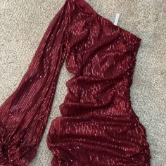 Homecoming Dress! Never Worn! Size Medium But Is Very Stretchy And Fits A Small Perfect Fitted Burgundy Dress For Festive Occasions, Lucy In The Sky Sparkly Dress, Burgundy Mini Dress For Date Night Holiday, Burgundy Stretch Dress For Night Out, Holiday Burgundy Mini Dress For Night Out, Fitted Burgundy Mini Dress For Holidays, Red Sparkle Mini Dress, Burgundy Dress For Date Night And Party Season, Burgundy Dress For Night Out And Holiday