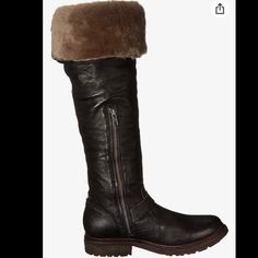 These Are Just Amazing. Last Photo On Model Is In Brown For Example Only. These Boots Are Black Superbly Comfortable & Exceptionally Stylish. They Go With Everything Fall & Winter I Never Got A Chance To Use Them. They Are Beautiful *Box Not Included Fall Ready, Fall Comfort, Winter Boots, Back To School,Shearling, Camping, Fireside, Billy Black, Everything Fall, Knee High Riding Boots, Brown Leather Riding Boots, Black Moto Boots, Embroidered Boots, Tall Riding Boots, Frye Boots, Leather Riding Boots