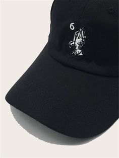 Color: Black Color: Black Season: Spring/Fall Style: Casual Composition: 100% Cotton Crown : 22.8 Fall Style Casual, Paris Hat, Women Embroidery, Embroidery Baseball, Black Baseball Cap, Ribbed Mini Dress, Womens Baseball Cap, Silver Dress, Fashion Socks