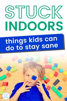 What to do when stuck indoors Indoor Play Ideas, Awesome Mom, Stay Sane, Intentional Parenting, Parenting Help, Stuck Inside