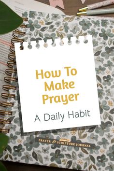 It is well prayer journal for daily prayer