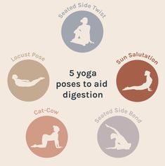 five yoga poses to aid digest