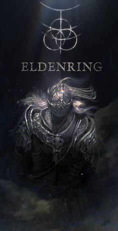 an image of a man in armor with the words edenring above him and below him