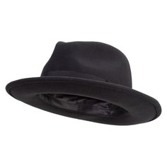 Men's Wide Ribbon Band Fedora Hat - Black L Classic Black Fedora Panama Hat, Black Curved Brim Panama Hat For Formal Occasions, Black Brimmed Panama Hat For Formal Occasions, Black Fedora With Curved Brim, Formal Black Panama Hat With Curved Brim, Formal Black Brimmed Panama Hat, Black Wide Brim Fedora For Formal Occasions, Black Panama Hat With Short Brim For Formal Occasions, Black Formal Panama Hat With Wide Brim