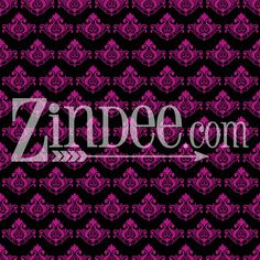 pink and black wallpaper with the word zindee com