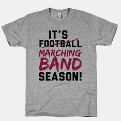 it's football marching band season t - shirt