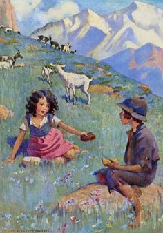 two children are sitting in the grass with animals behind them and one is holding something